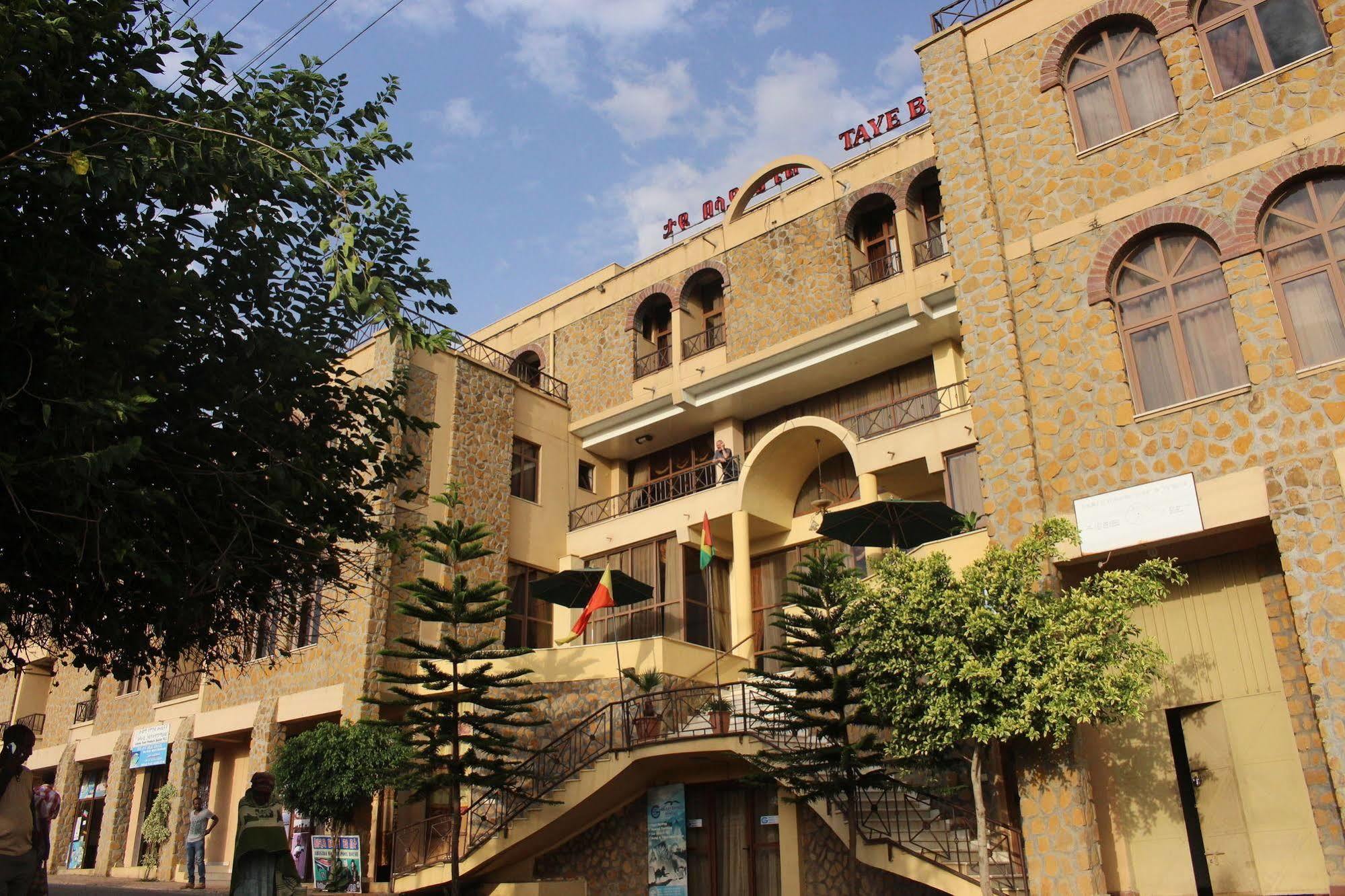 Taye Belay Hotel Gonder Exterior foto
